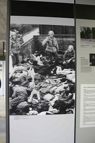 盟军发现达豪集中营来不及处理的尸体