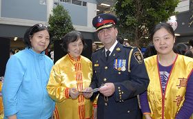 四月三日，加拿大安省约克区庆祝国际消除种族歧视日，约克区警察总长埃里克•乔利夫（Eric