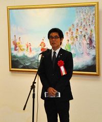 '广岛县议员代理石桥先生：我们每个人都要做一个活传媒'