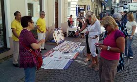 Image for article République tchèque : Collecte de signatures dans trois villes, appelant à la fin de la persécution