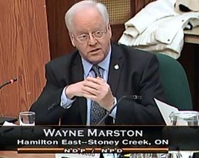 '加拿大国际人权委员会副主席韦恩·马斯通'