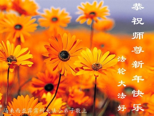 Image for article Praktisi Falun Dafa dari Malaysia, Philipina, Vietnam dan Thailand dengan Hormat Mengucapkan Selamat Tahun Baru Imlek kepada Guru Li Hongzhi 