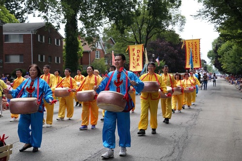Tim genderang pinggang Falun Gong
