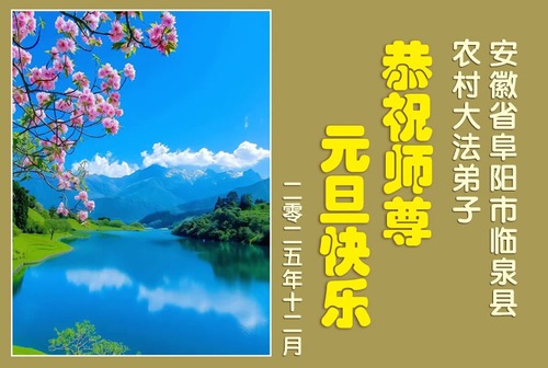 Image for article Falun Dafa Practitioners from China’s Rural Areas Respectfully Wish Master Li Hongzhi a Happy New Year (76 Greetings)