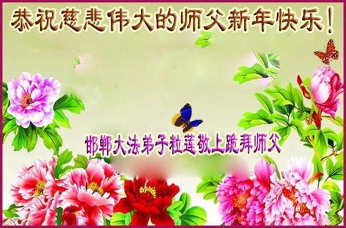 Image for article I praticanti della Falun Dafa della provincia di Hebei augurano rispettosamente al Maestro Li Hongzhi un felice anno nuovo cinese (24 saluti)