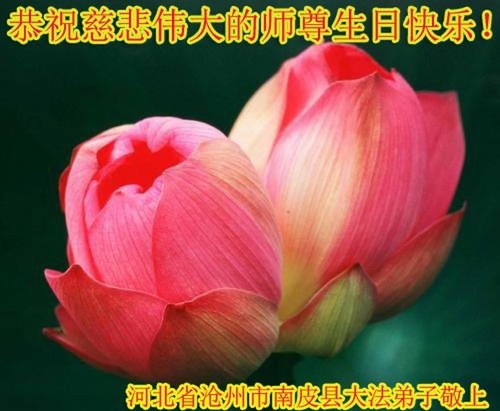 Image for article Praktisi Falun Dafa dari Provinsi Hebei Merayakan Hari Falun Dafa Sedunia dan Dengan Hormat Mengucapkan Selamat Ulang Tahun kepada Guru Li Hongzhi (23 Ucapan)