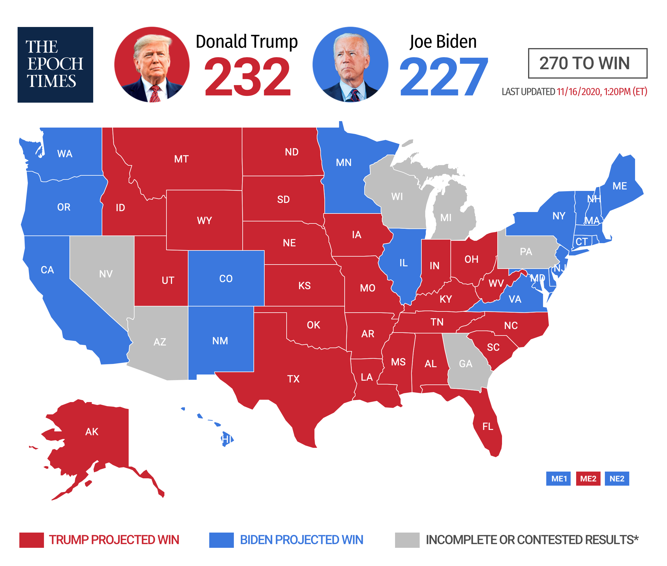 2024 Red Blue State Map United States Map