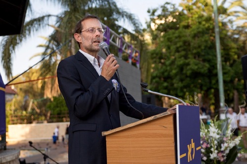 Mantan Anggota Knesset (Parlemen Israel ) Moshe Feiglin