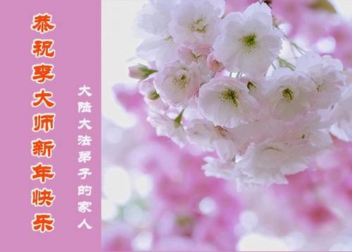 Image for article Pendukung Falun Dafa di Tiongkok dengan Hormat Mengucapkan Selamat Tahun Baru Kepada Guru Li Hongzhi