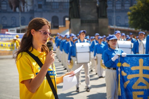Tian Guo Marching Band Eropa disambut hangat di Praha