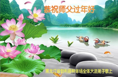 Image for article Praktisi Falun Dafa dari Provinsi Heilongjiang Mengucapkan Selamat Tahun Baru Imlek kepada Guru Li Hongzhi yang Terhormat (21 Ucapan)
