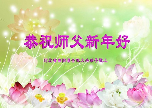 Image for article Praktisi Falun Dafa dari Kota Baoding dengan Hormat Mengucapkan Selamat Tahun Baru Imlek kepada Guru Li Hongzhi (21 Ucapan)