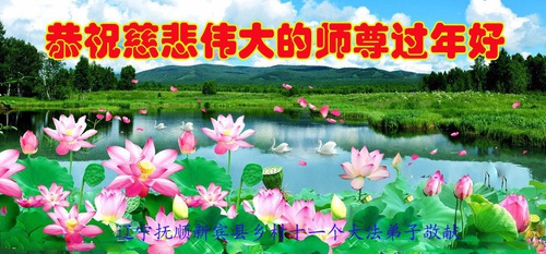 Image for article تمرین‌کنندگان فالون دافا از مناطق روستایی چین، سال نوی چینی را به بنیانگذار این تمرین تبریک می‌گویند (21 تبریک)