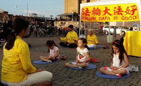 Image for article Falun Gong Popular at Gothenburg Culture Festival