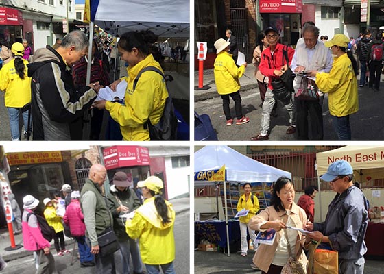 Image for article Falun Gong Wins Support at Mid-Autumn Street Fair in San Francisco Chinatown
