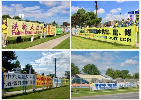 Image for article Toronto: Telling People about the Persecution of Falun Gong in China at the Pacific Mall