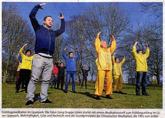 Image for article Recent Falun Gong Events in Europe