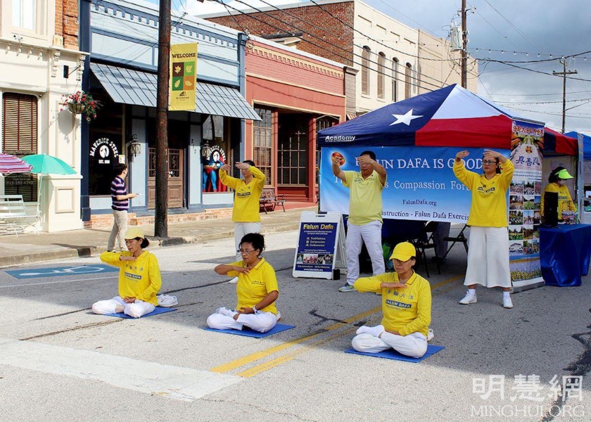 Image for article Texas: Falun Dafa at the Pecan Harvest Festival