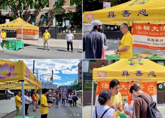 Image for article New York: Falun Dafa Well Received By Locals At Rego Park Festival