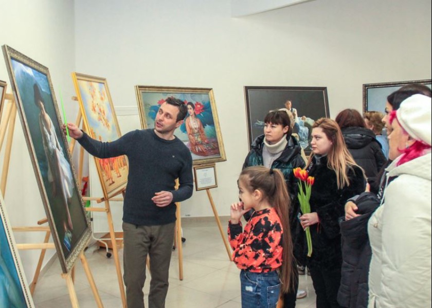 Image for article Russia: The Art of Zhen Shan Ren International Exhibition Held in Krasnodar