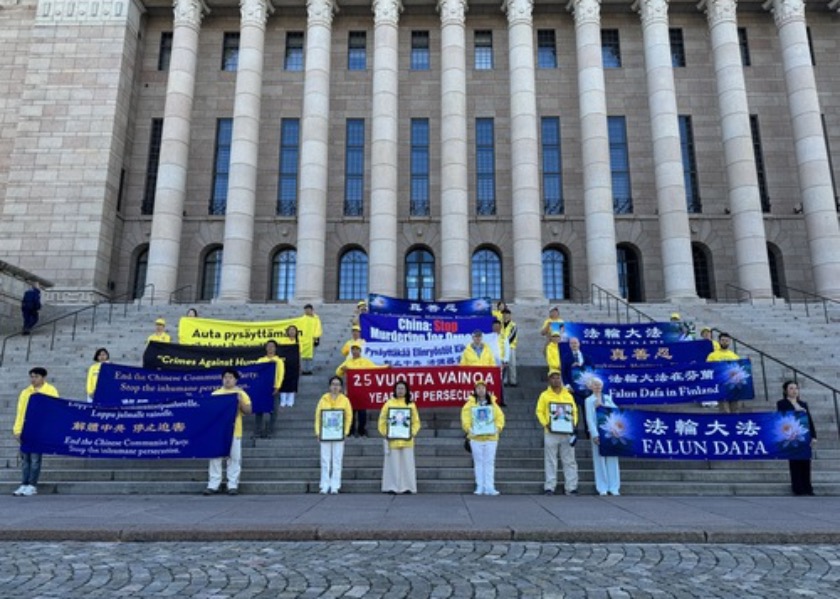 Image for article Finland: Rally and March in Helsinki Mark 25 Years of Persecution