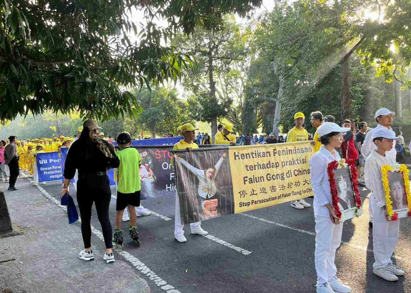 Image for article Indonesia: Rallies and Marches Call for the Persecution of Falun Gong to End