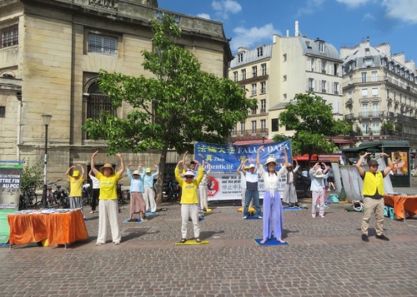 Image for article France: Two Events Expose the CCP’s Persecution of Falun Gong Practitioners