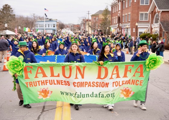Image for article Practitioners Participate in St. Patrick’s Day Parade in Upstate New York