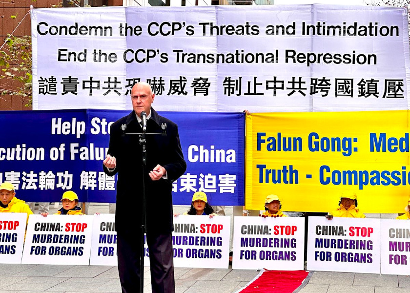 Image for article Sydney: Speakers Voice Support for Falun Gong at Rally Marking 27th Anniversary of Protesting the Persecution (Part 2)
