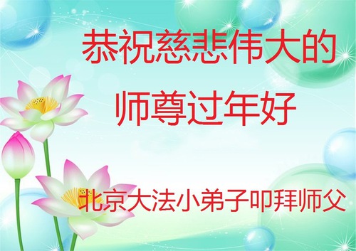 Image for article Giovani praticanti di tutta la Cina continentale augurano al Maestro Li un felice Capodanno cinese
