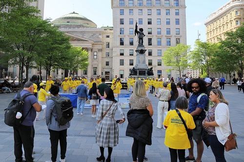 Image for article Montreal, Kanada: Praktisi Merayakan Hari Falun Dafa Sedunia
