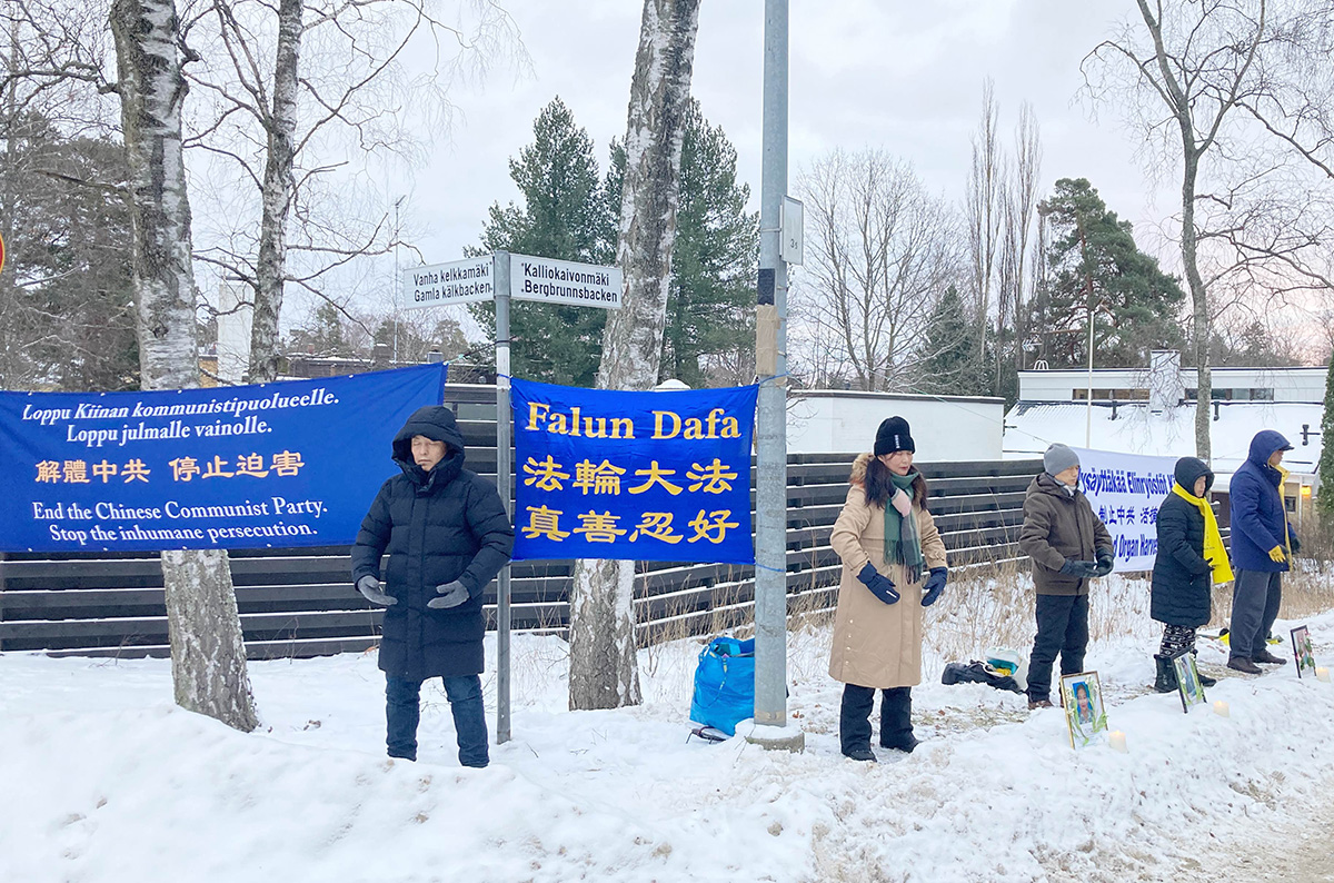 Image for article У Міжнародний день прав людини практикувальники Фалуньгун із Фінляндії закликають зупинити переслідування в Китаї