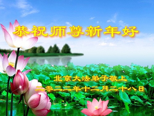 Image for article I praticanti della Falun Dafa di Pechino augurano rispettosamente al Maestro Li Hongzhi un felice anno nuovo (22 auguri) 