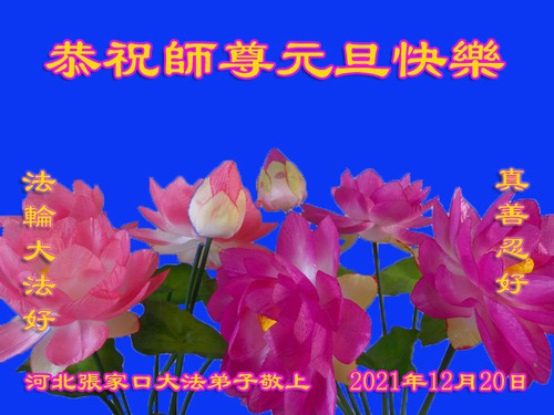 Image for article ​Felice anno nuovo dai praticanti della Falun Dafa della della città di Zhangjiakou (21 Auguri) 