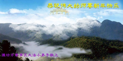 Image for article I giovani praticanti della Falun Dafa augurano con rispetto al Maestro Li un felice anno nuovo