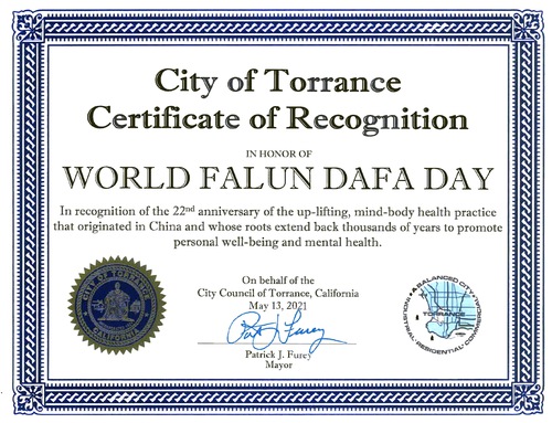 https://en.minghui.org/u/article_images/2021-6-9-torrance-mayor-certificate-falun-gong_01.png