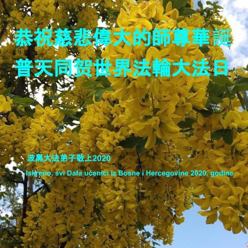 Image for article Praktisi Falun Dafa dari Lima Negara di Eropa Selatan Merayakan Hari Falun Dafa Sedunia dan dengan Hormat Mengucapkan Selamat Ulang Tahun kepada Guru Terhormat 
