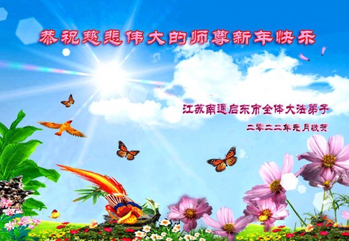 Image for article I praticanti della Falun Dafa della provincia del Jiangsu augurano rispettosamente al Maestro Li Hongzhi un felice anno nuovo cinese (20 auguri)