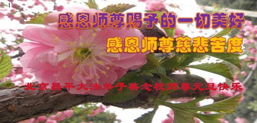 Image for article ​I praticanti della Falun Dafa di Pechino augurano rispettosamente al Maestro Li Hongzhi un felice Anno Nuovo (21 auguri)