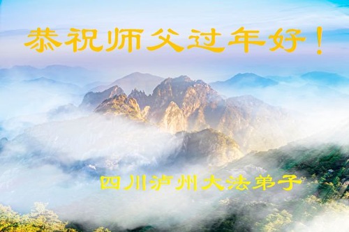 Image for article I praticanti della Falun Dafa della provincia del Sichuan augurano rispettosamente al Maestro Li Hongzhi un Felice Anno Nuovo Cinese (24 auguri) 