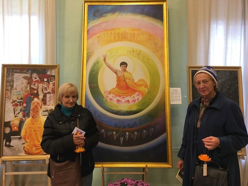 Выставка картин в Одессе раскрыла секреты гармонии человека