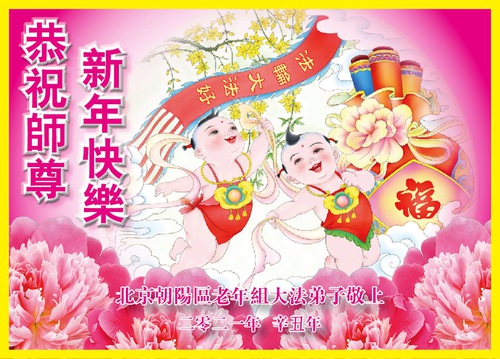 Image for article I praticanti della Falun Dafa di Beijing augurano rispettosamente al Maestro Li Hongzhi un Felice Anno Nuovo Cinese (23 Auguri) 