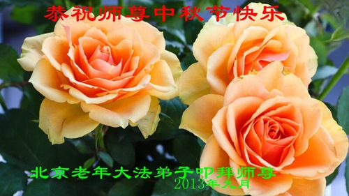 Image for article I praticanti della Falun Dafa di Pechino augurano rispettosamente al Maestro Li Hongzhi una felice Festa di Metà Autunno (23 auguri)