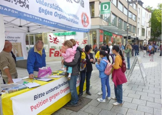 Image for article Germany: “Information Days” Draw Support for Ending Forced Organ Harvesting in China