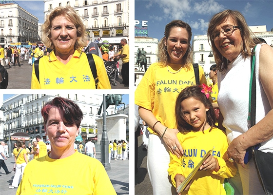 Image for article Madrid: Practitioners Talk About Why They Practice Falun Dafa