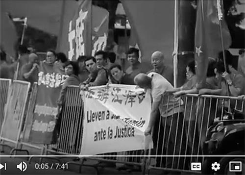 Image for article Argentina: China Embassy Instigates Police to Stop Falun Gong Practitioners' Peaceful Protest During G20 Summit