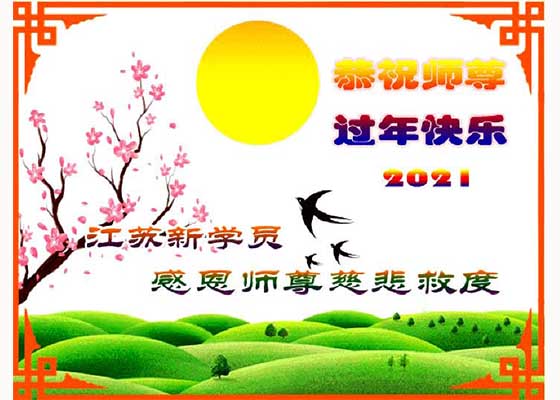 Image for article New Practitioners Wish Master Li a Happy New Year
