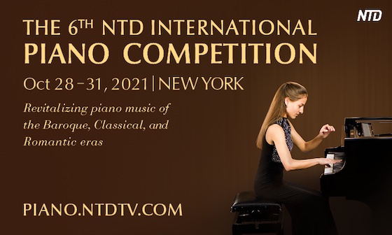 Image for article The NTD International Piano Competition Opens 2021 Applications for Its Sixth Competition