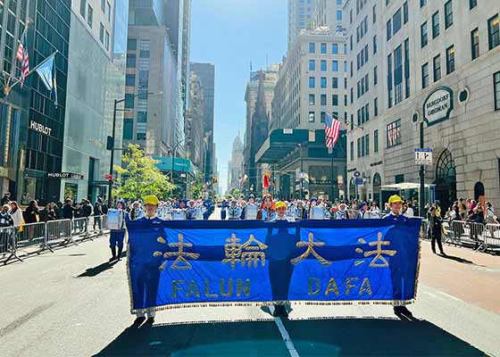 Image for article Manhattan: Falun Gong on Display in 78th Annual Columbus Day Parade