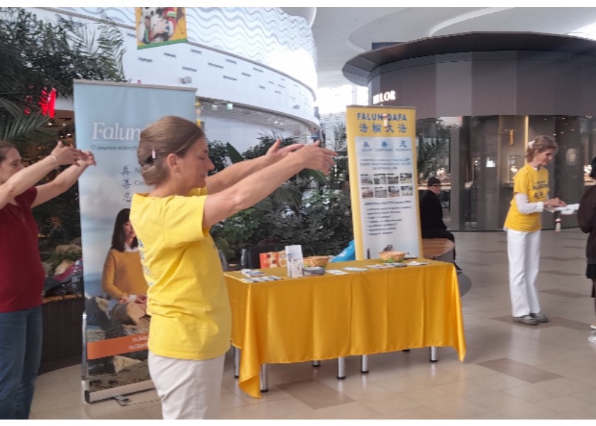 Image for article Romania: Introducing Falun Dafa at the “Health From Nature” Fair